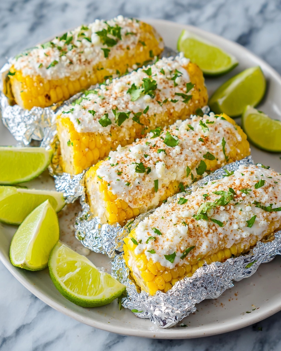 Grilled Mexican Street Corn (Elote Recipe) Recipe - Recipe Image