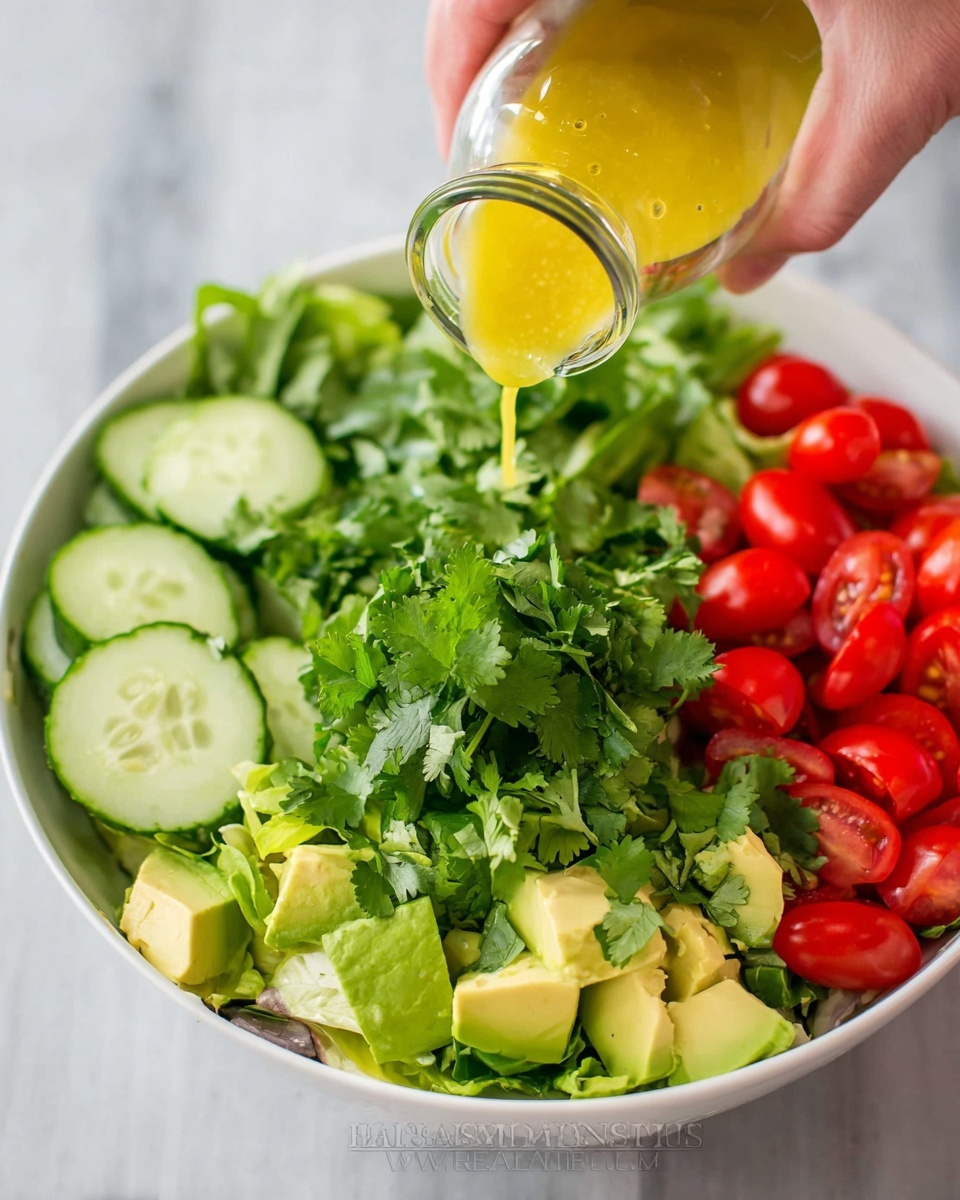 Mexican Salad with Lime Dressing Recipe - Recipe Image