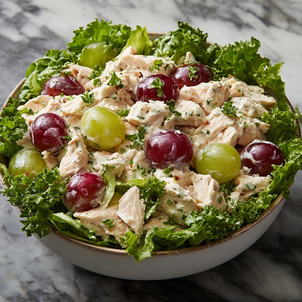 High Protein Chicken Salad Recipe - Recipe Image