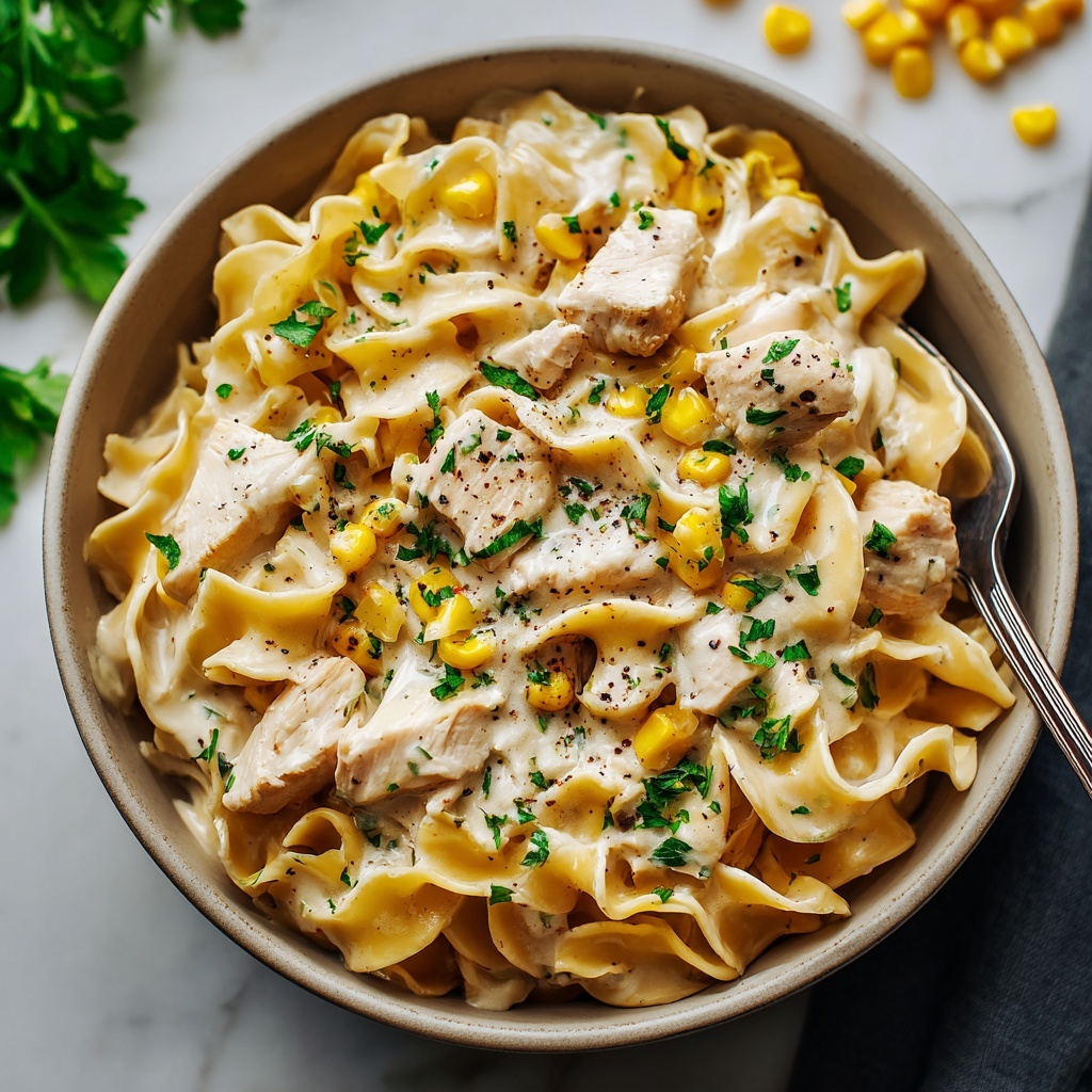 Creamy Jalapeño Chicken Pasta Recipe - Recipe Image
