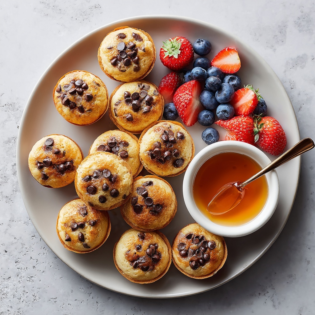 Mini Chocolate Chip Muffins Recipe - Recipe Image