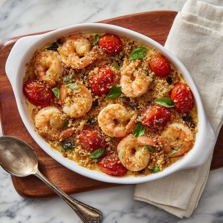 Baked Feta and Tomato Shrimp: A Mediterranean-Inspired Crowd Pleaser Recipe