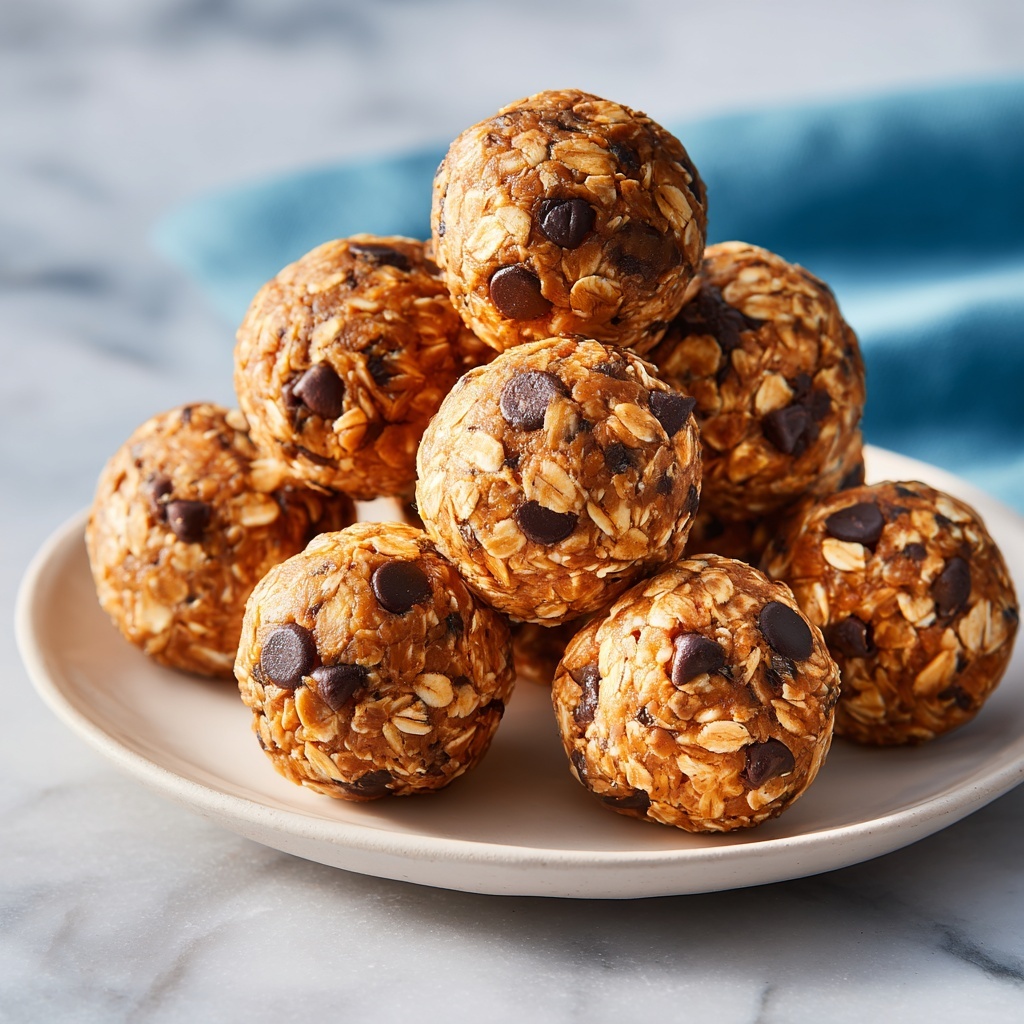 No-Bake Peanut Butter Power Bites: Crunchy, Chewy, Chocolatey Fuel Recipe - Recipe Image