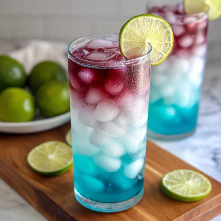 Red, White, and Blue Margaritas Recipe