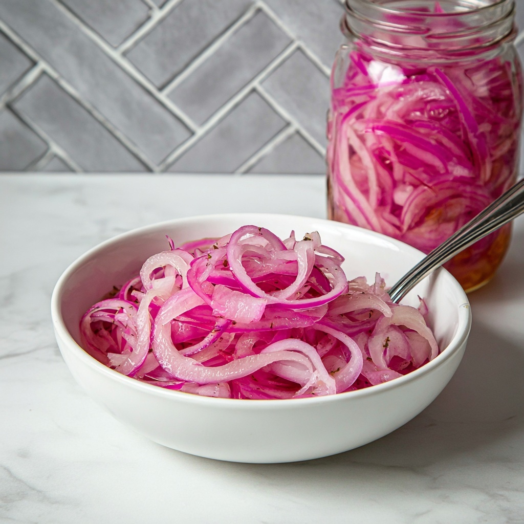 Quick Pickled Red Onions Recipe - Recipe Image
