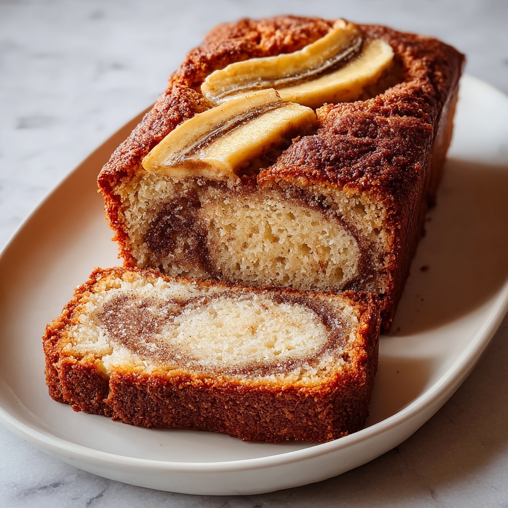 Cinnamon Swirl Banana Bread Recipe - Recipe Image