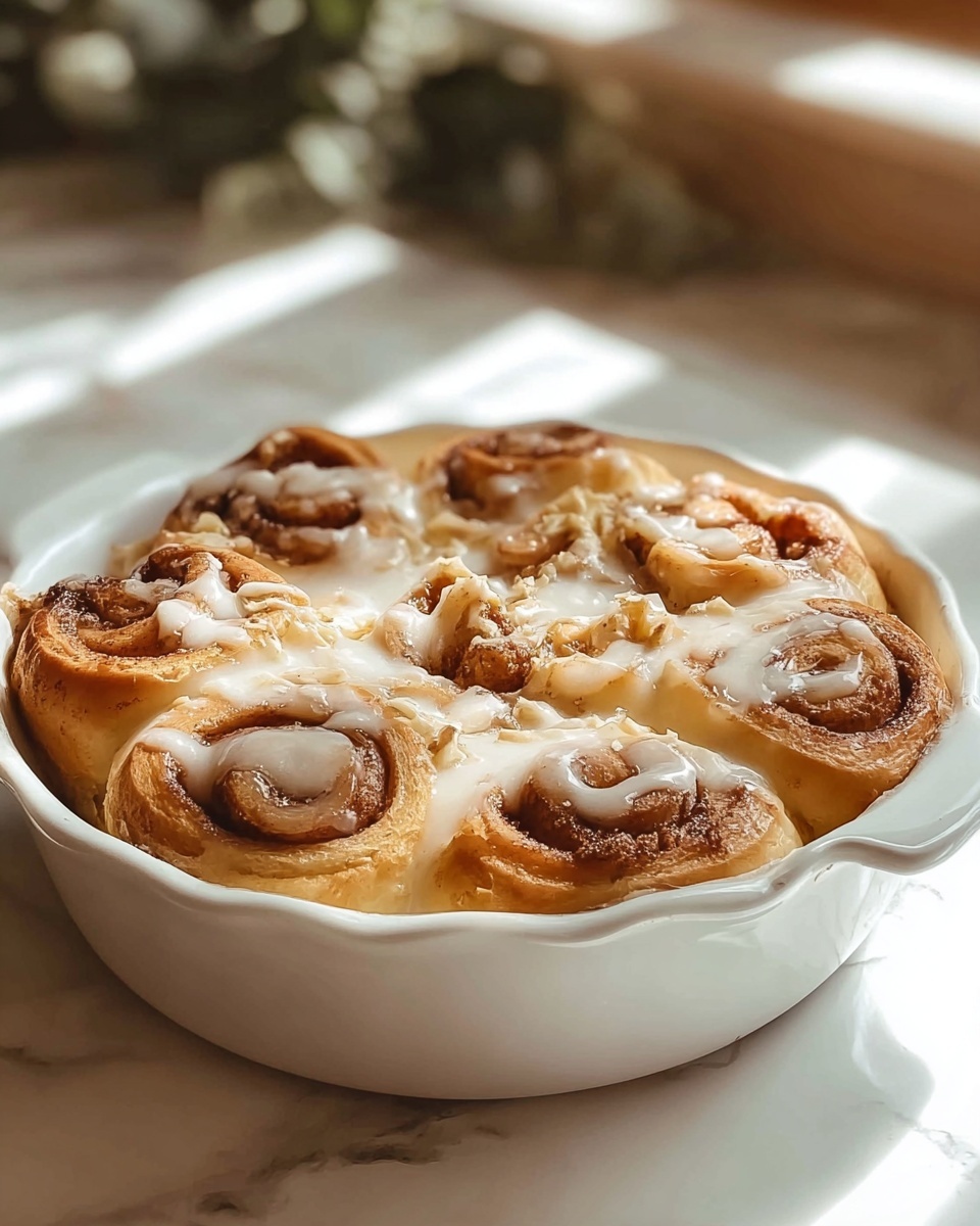 Cinnamon Roll Apple Bake Recipe - Recipe Image