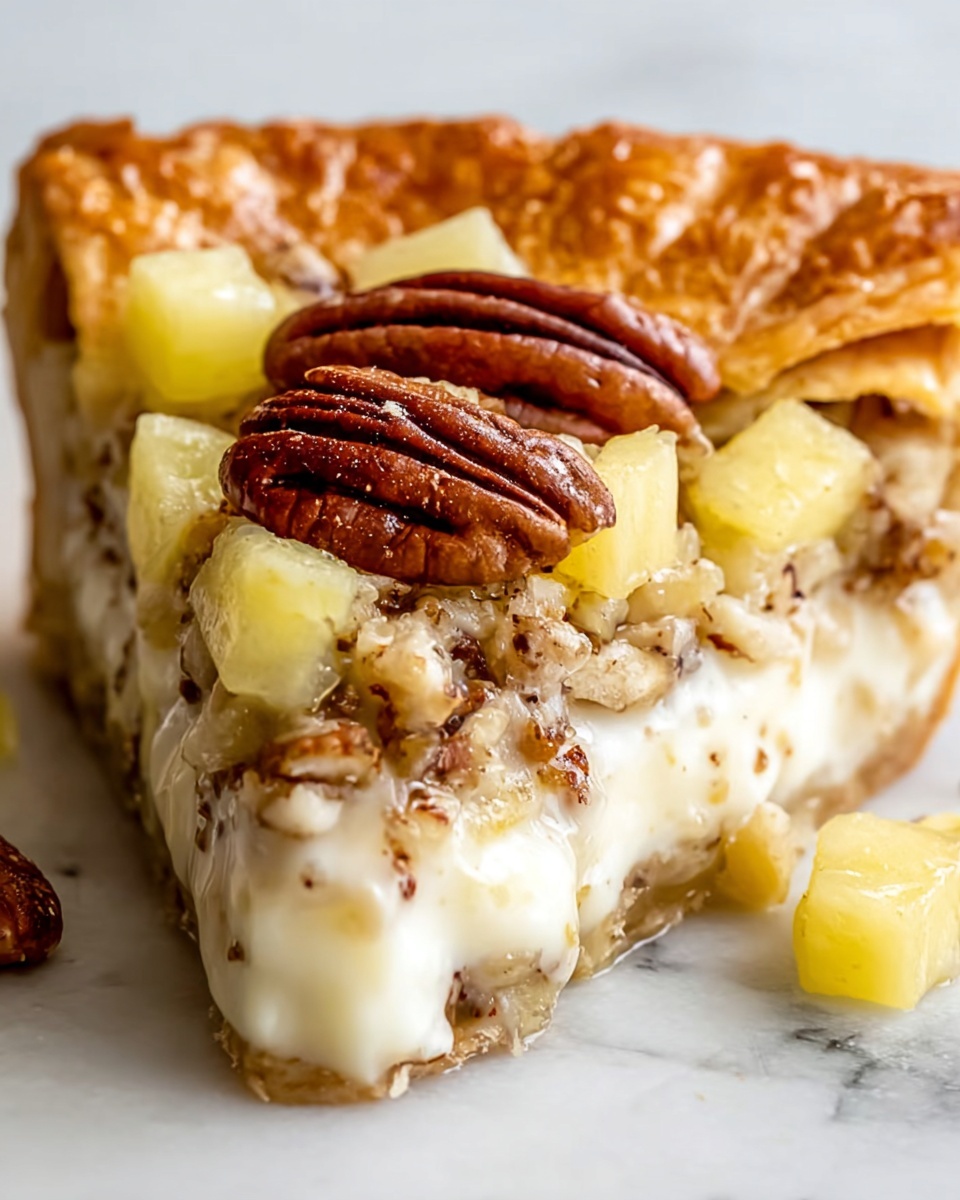 Baked Brie En Croute with Caramelized Apples, Pecans, and Honey Recipe - Recipe Image