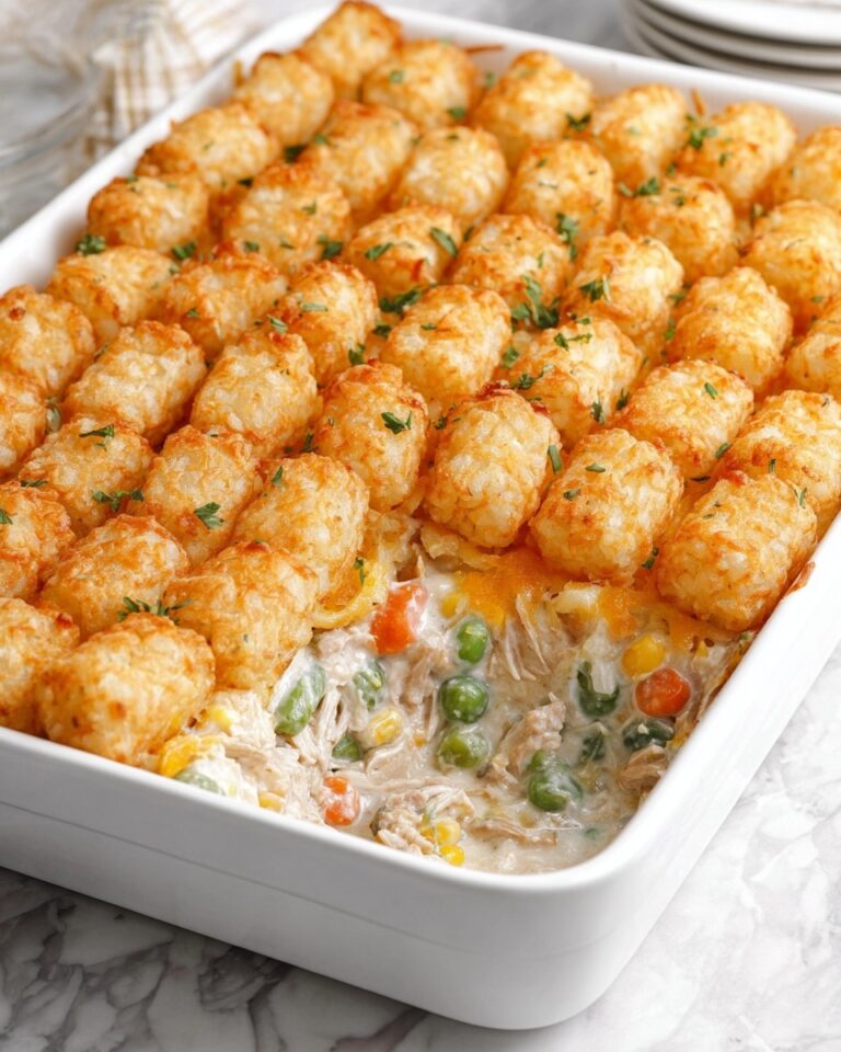 Tater Tot Chicken Pot Pie Recipe