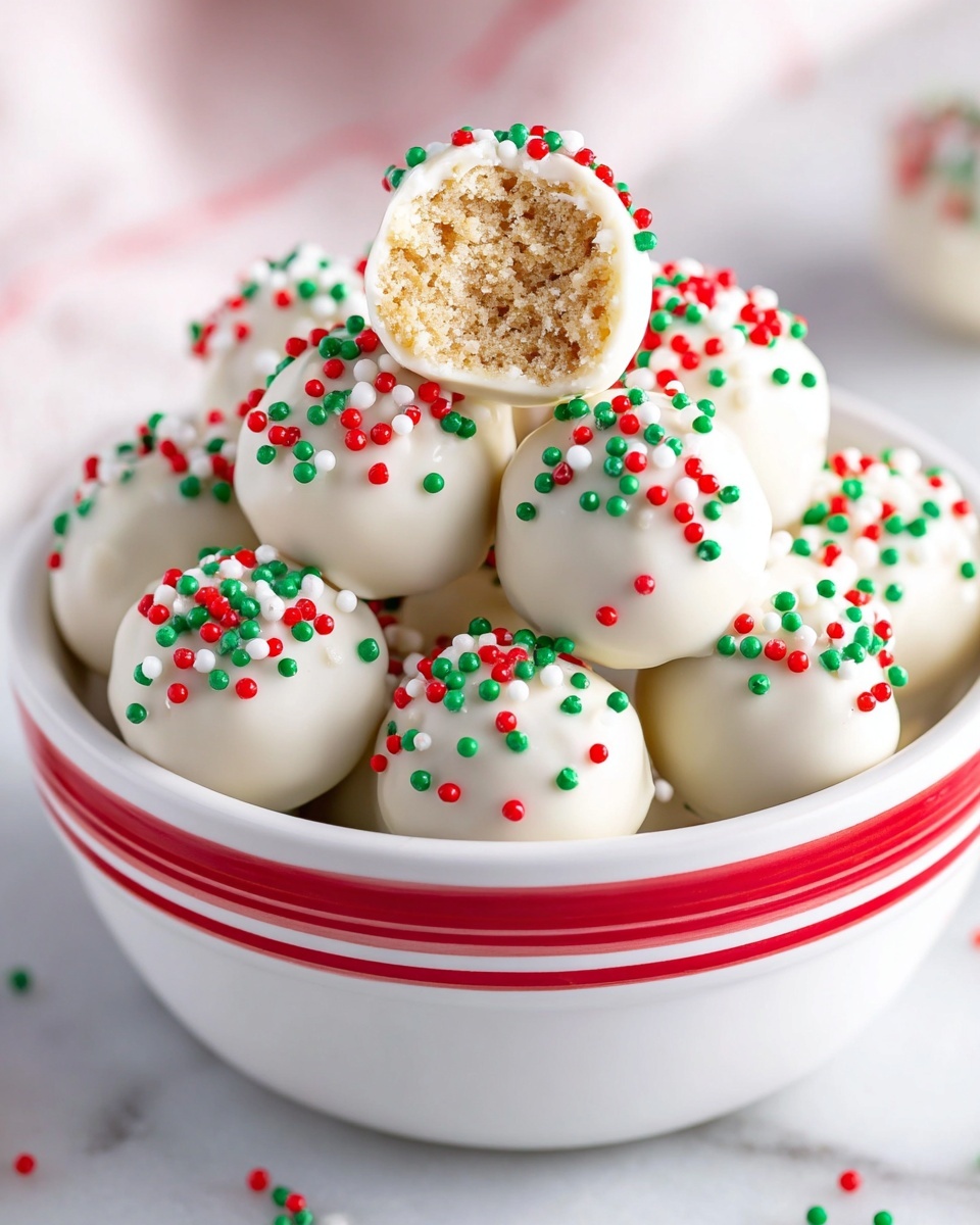 Sugar Cookie Truffles Recipe - Recipe Image