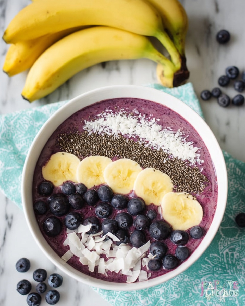 Blueberry Muffin Smoothie Bowl Recipe - Recipe Image