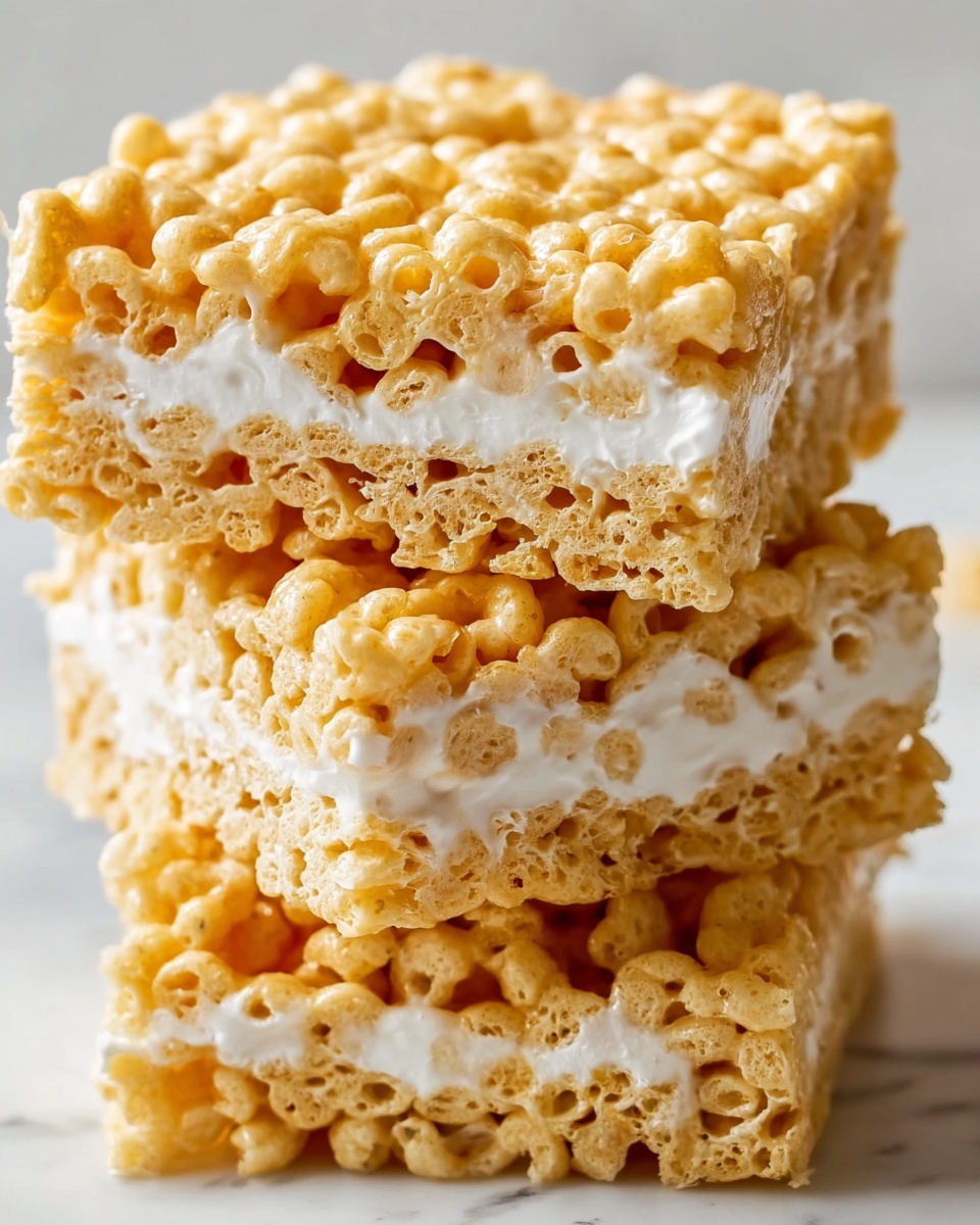Classic Homemade Rice Krispie Treats Recipe - Recipe Image