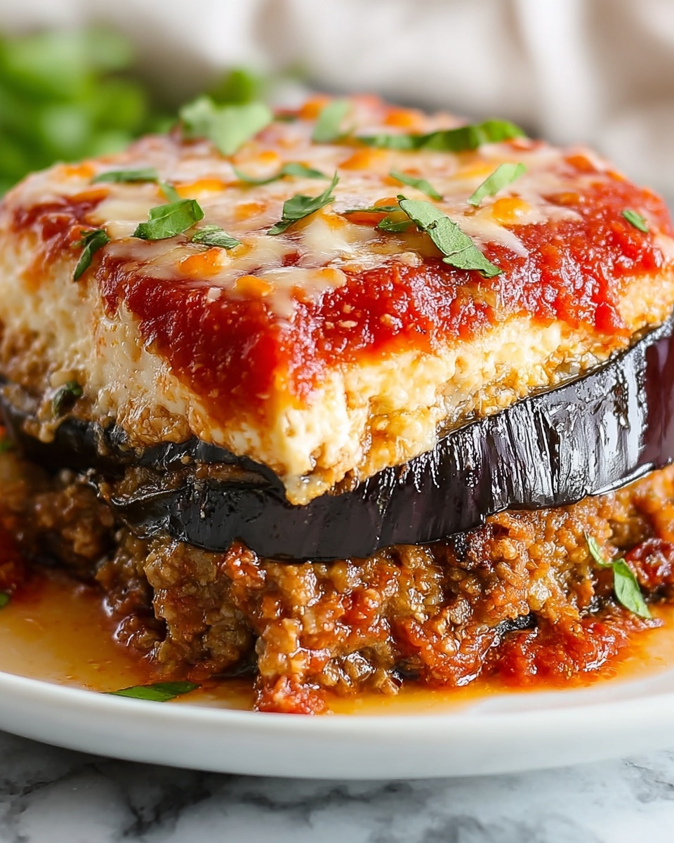 Classic Homemade Eggplant Parmesan Recipe - Recipe Image