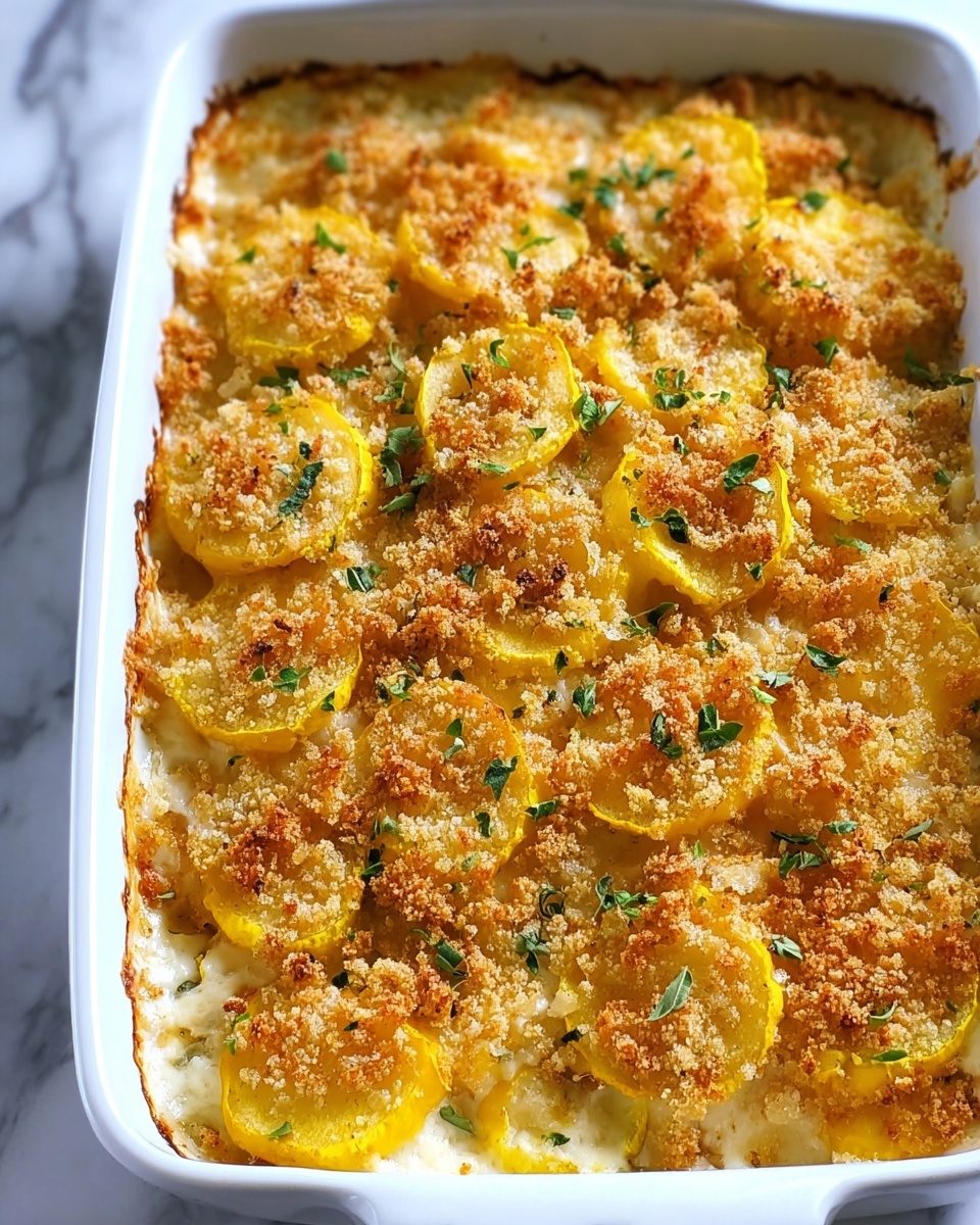 Southern Squash Casserole Recipe - Recipe Image