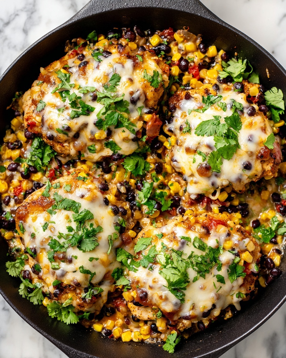 Santa Fe Chicken Skillet Recipe - Recipe Image