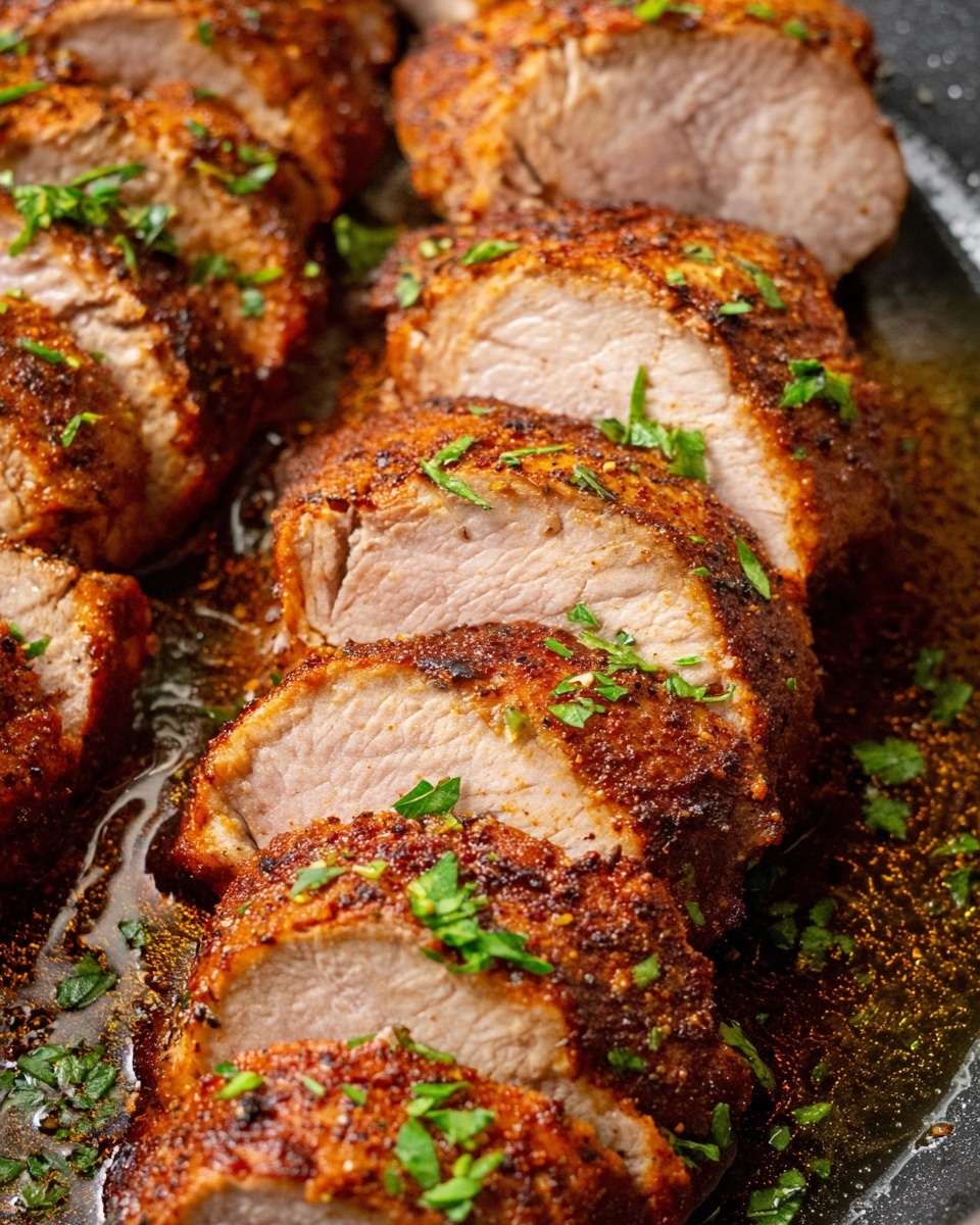 Easy Baked Pork Tenderloin Recipe - Recipe Image