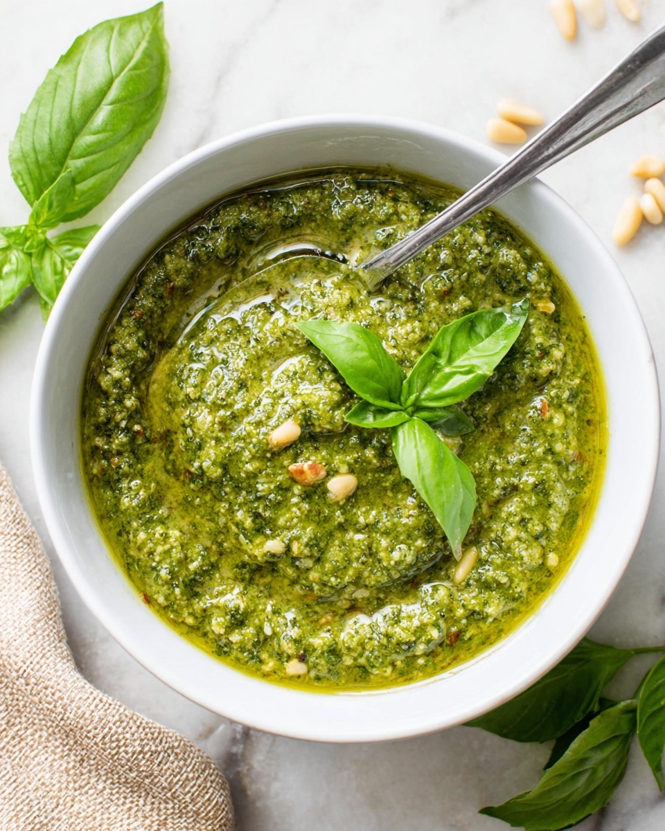 Really Easy Pesto Recipe - Recipe Image
