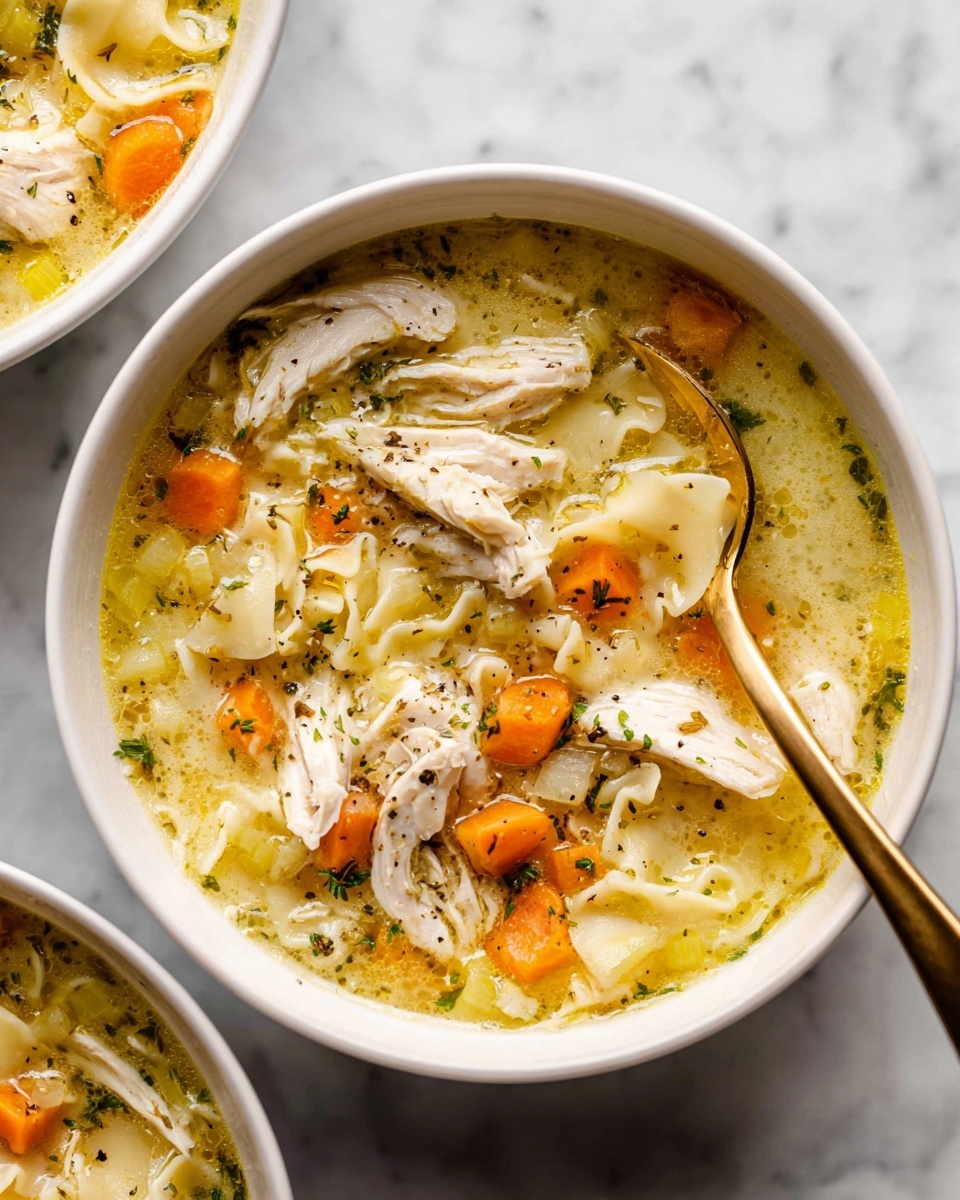 Lemon Chicken Orzo Soup Recipe - Recipe Image