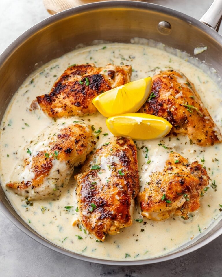 Easy Creamy Lemon Chicken Recipe