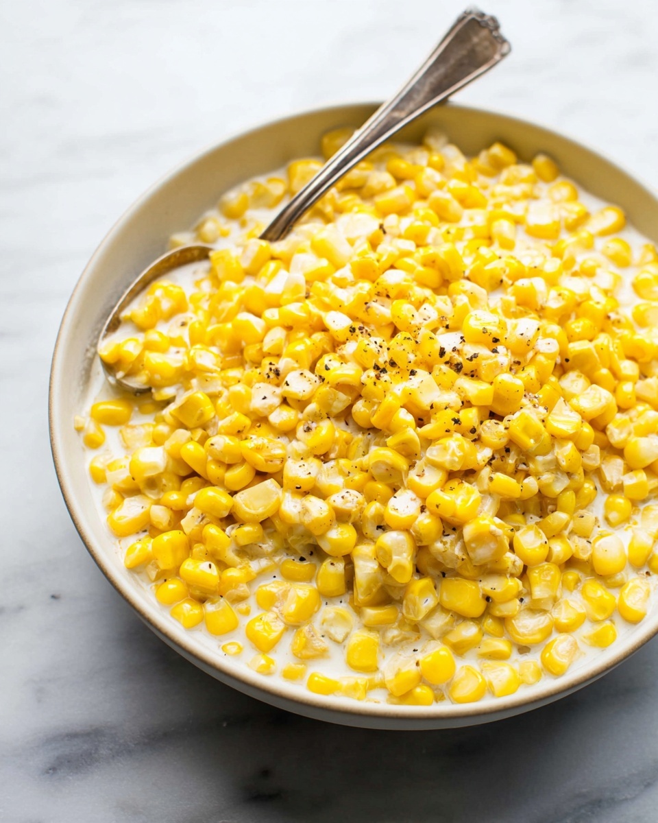 Easy Creamed Corn Recipe - Recipe Image