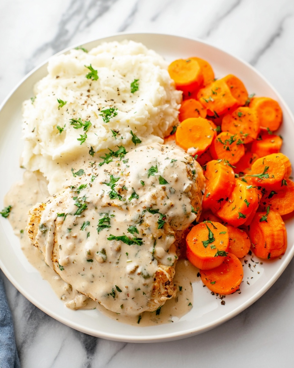 Easy Cream Cheese Chicken Recipe - Recipe Image