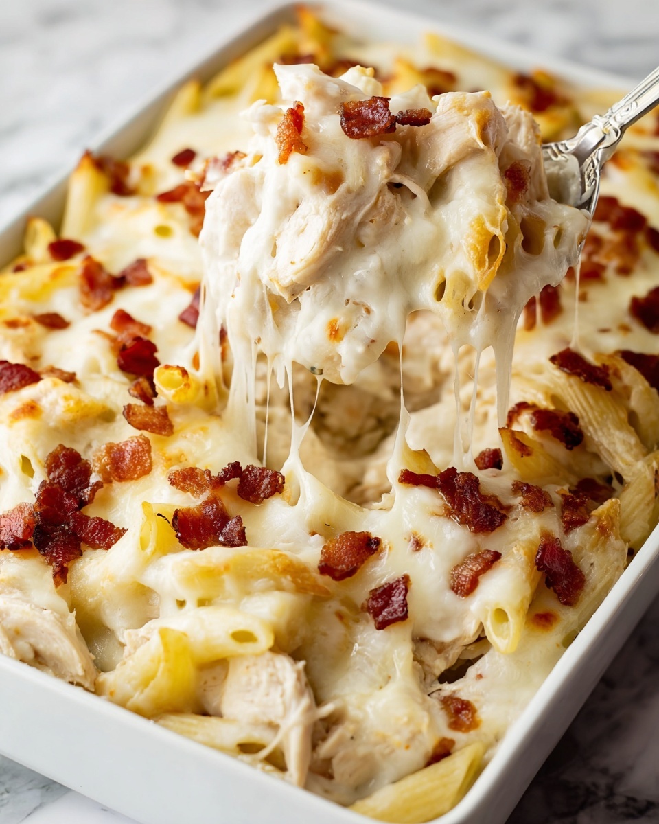Chicken Bacon Ranch Casserole Recipe - Recipe Image