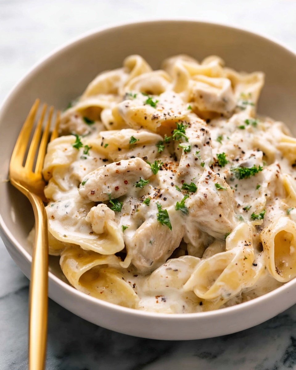 Easy One Pot Chicken and Noodles Recipe - Recipe Image