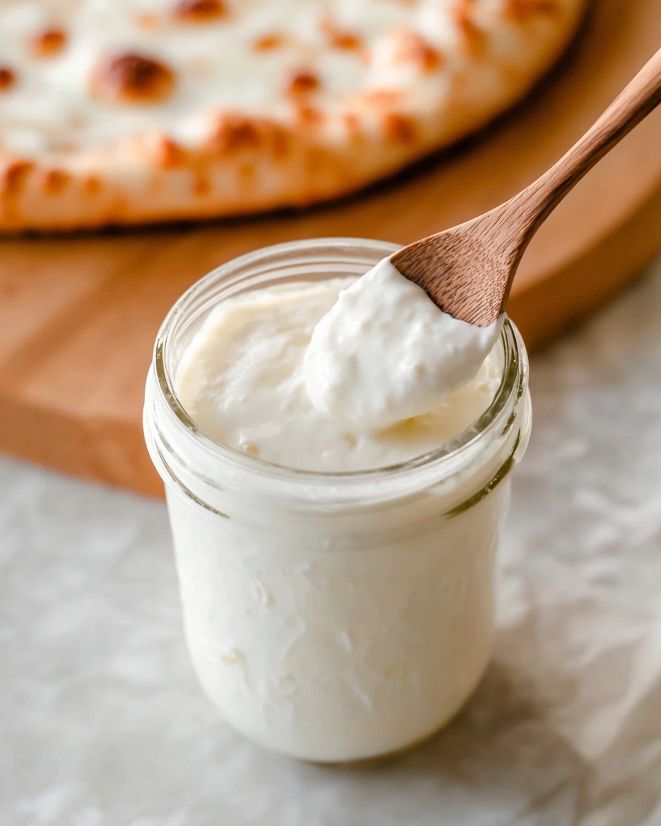 White Pizza Sauce (Quick & Easy) Recipe - Recipe Image
