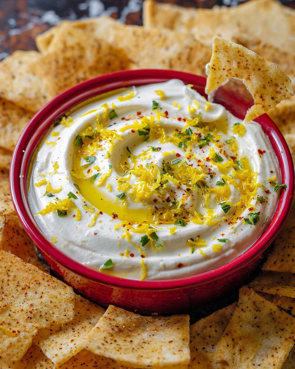 Whipped Feta Dip with Lemon, Olive Oil, and Fresh Herbs Recipe - Recipe Image