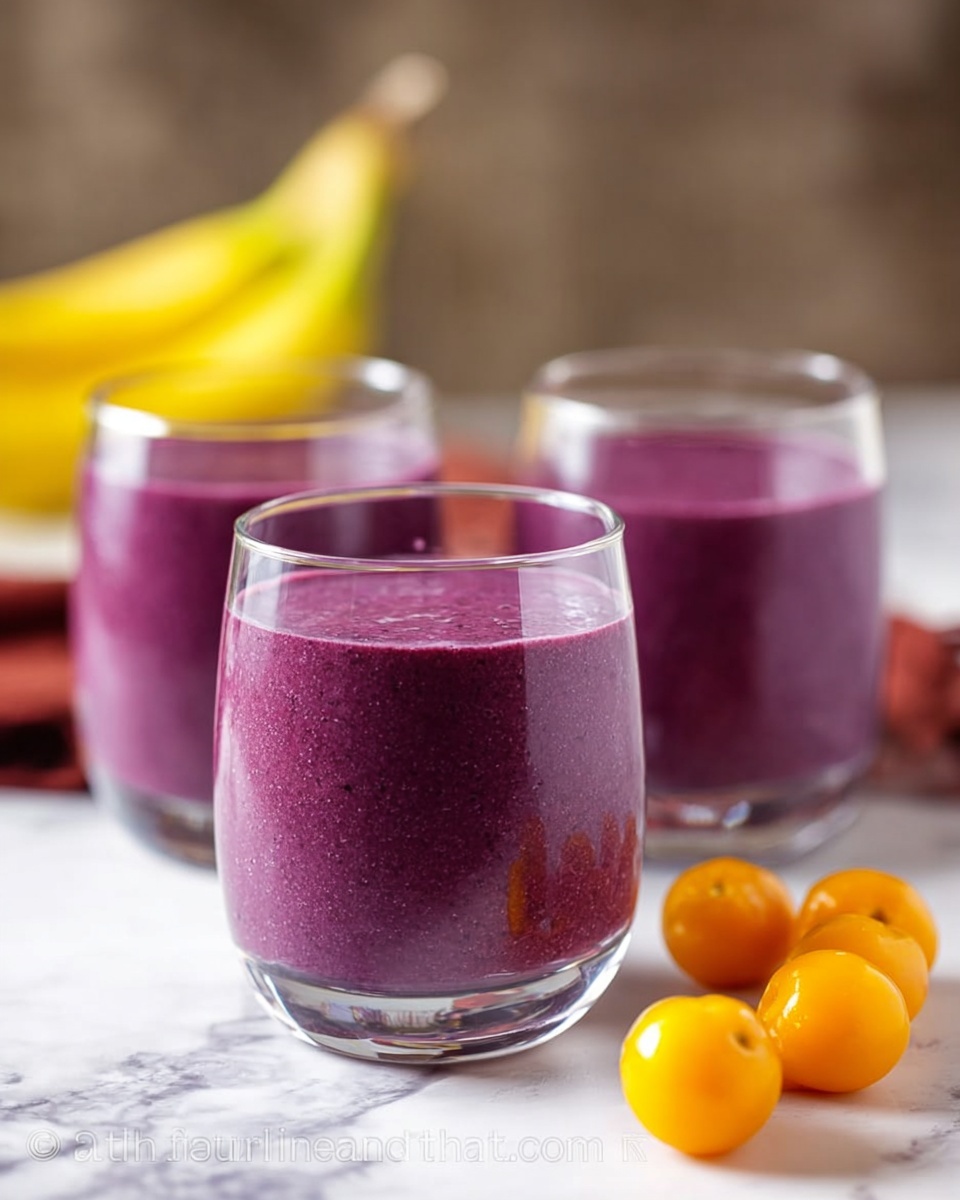 Antioxidant-Rich Blueberry Smoothie Recipe - Recipe Image