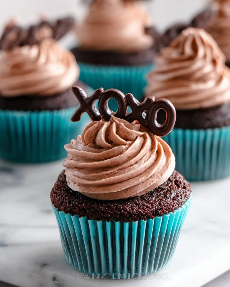Eggless Chocolate Cupcakes with Prague Frosting Recipe