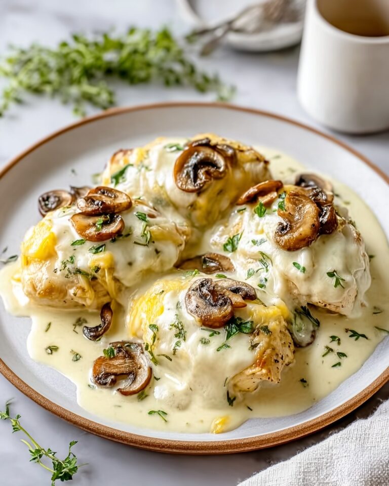 Creamy Mushroom Chicken Skillet Recipe
