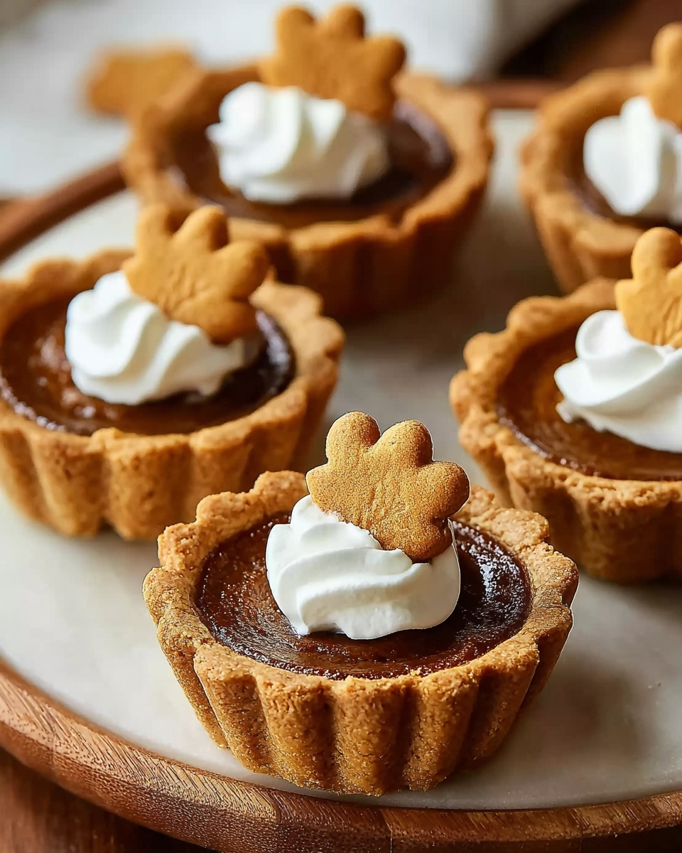 Mini Pumpkin Pies – A Perfect Bite-Sized Dessert for the Holidays Recipe - Recipe Image