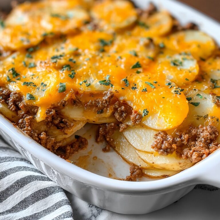 Hobo Casserole – Rustic Ground Beef and Potato Bake Recipe
