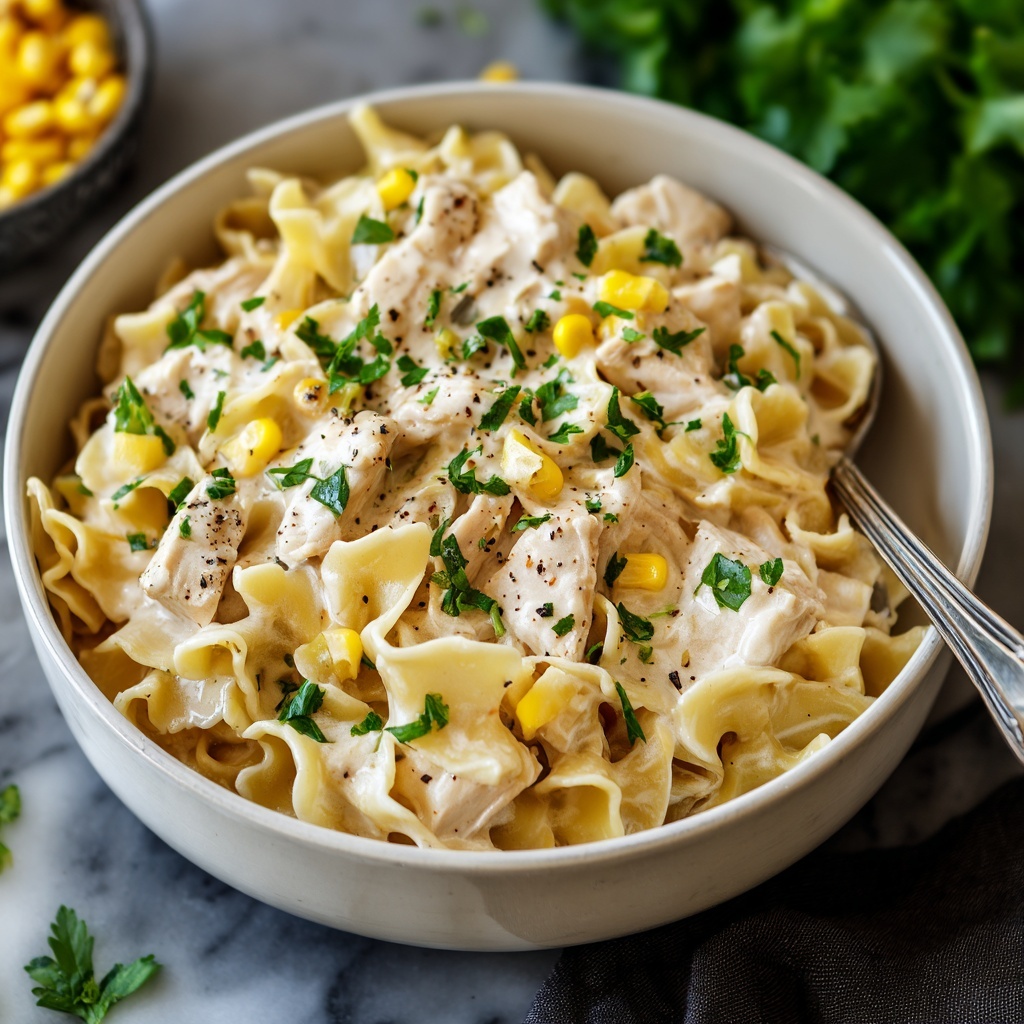 Creamy Jalapeño Chicken Pasta Recipe - Recipe Image