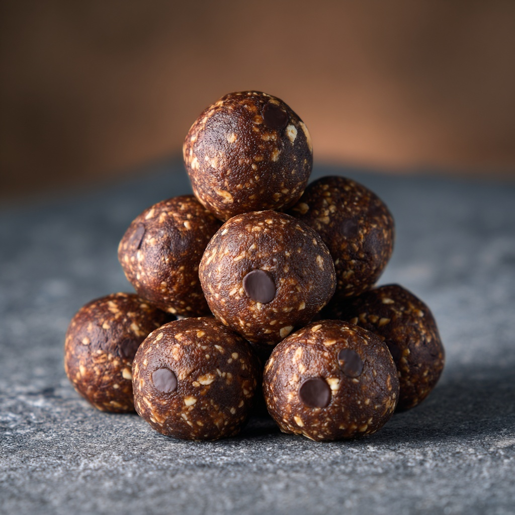 Double Chocolate Energy Balls Recipe - Recipe Image
