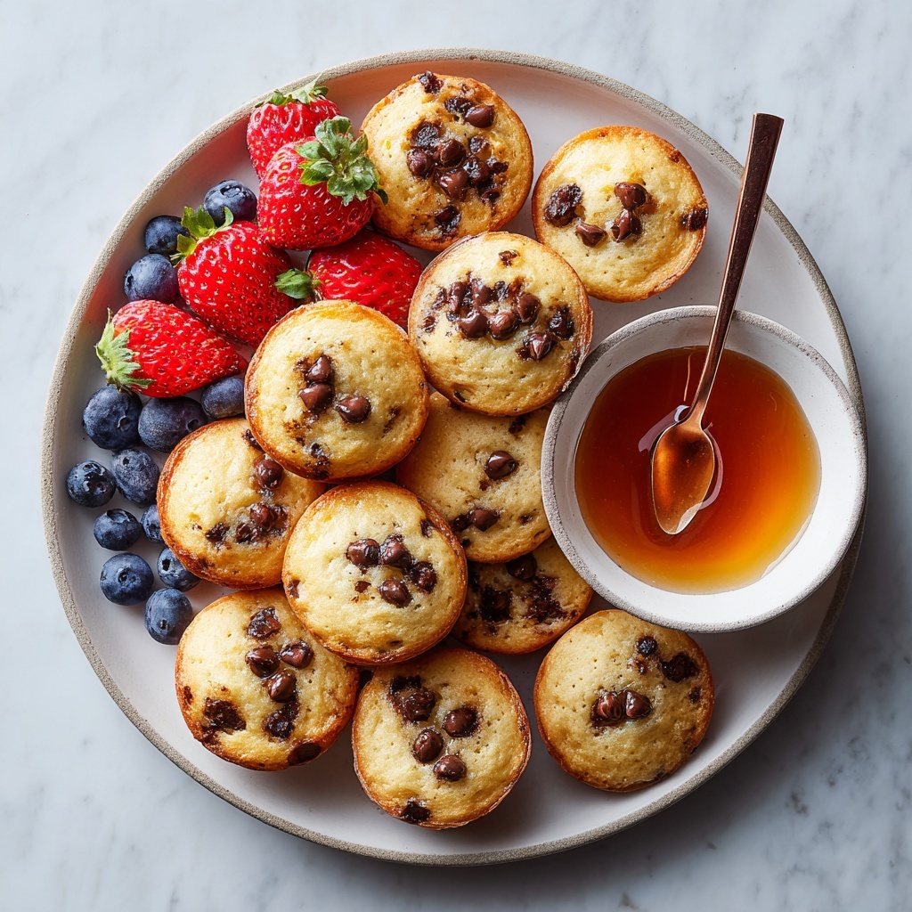 Mini Chocolate Chip Muffins Recipe - Recipe Image