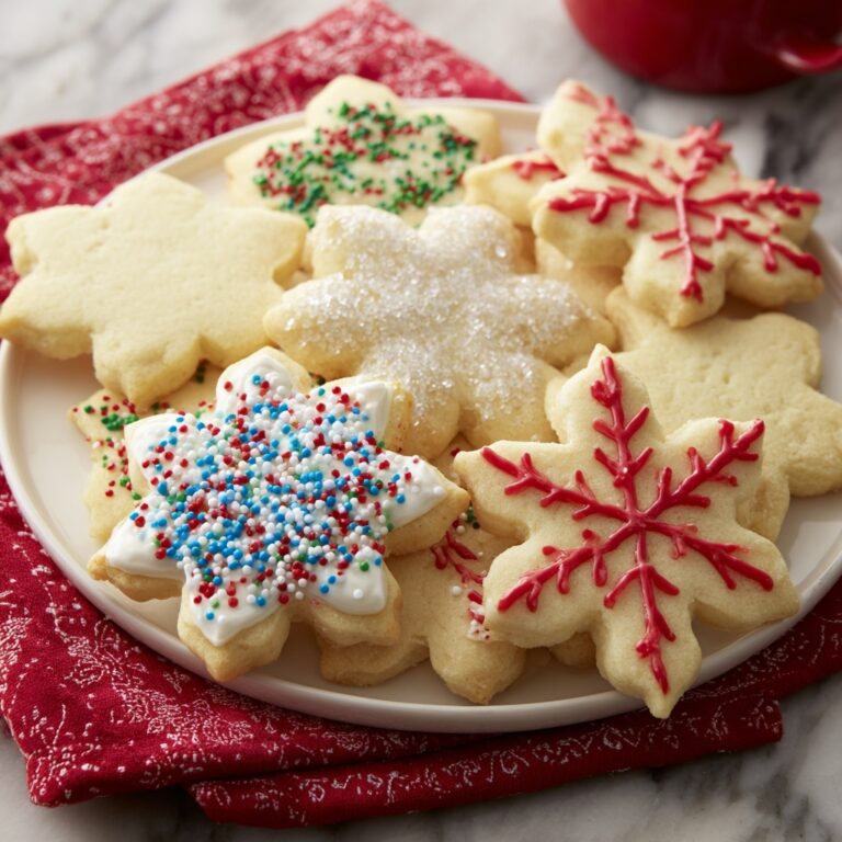 Old-Fashioned Rolled Sugar Cookies: Classic, Buttery & Perfect for Decorating Recipe