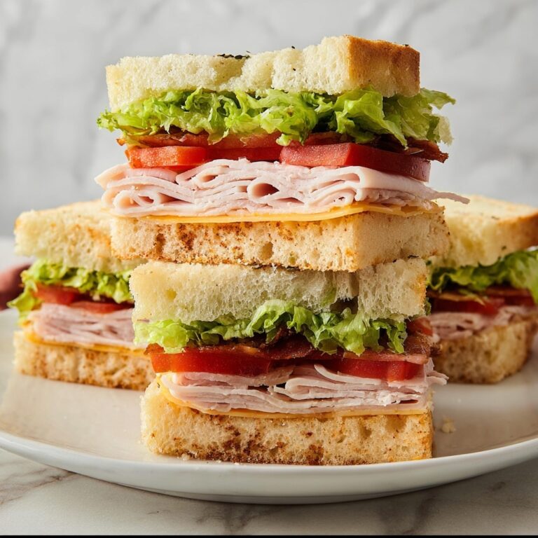 Sun-Dried Tomato Pesto Focaccia Turkey Sandwich Recipe