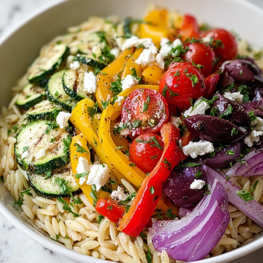 Herbed Mediterranean Orzo Dinner Recipe - Recipe Image