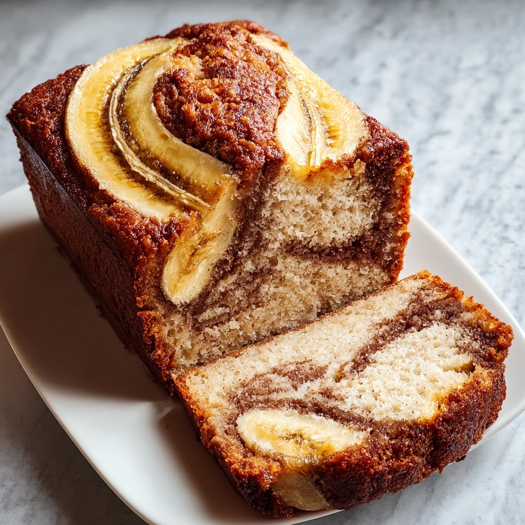 Cinnamon Swirl Banana Bread Recipe - Recipe Image