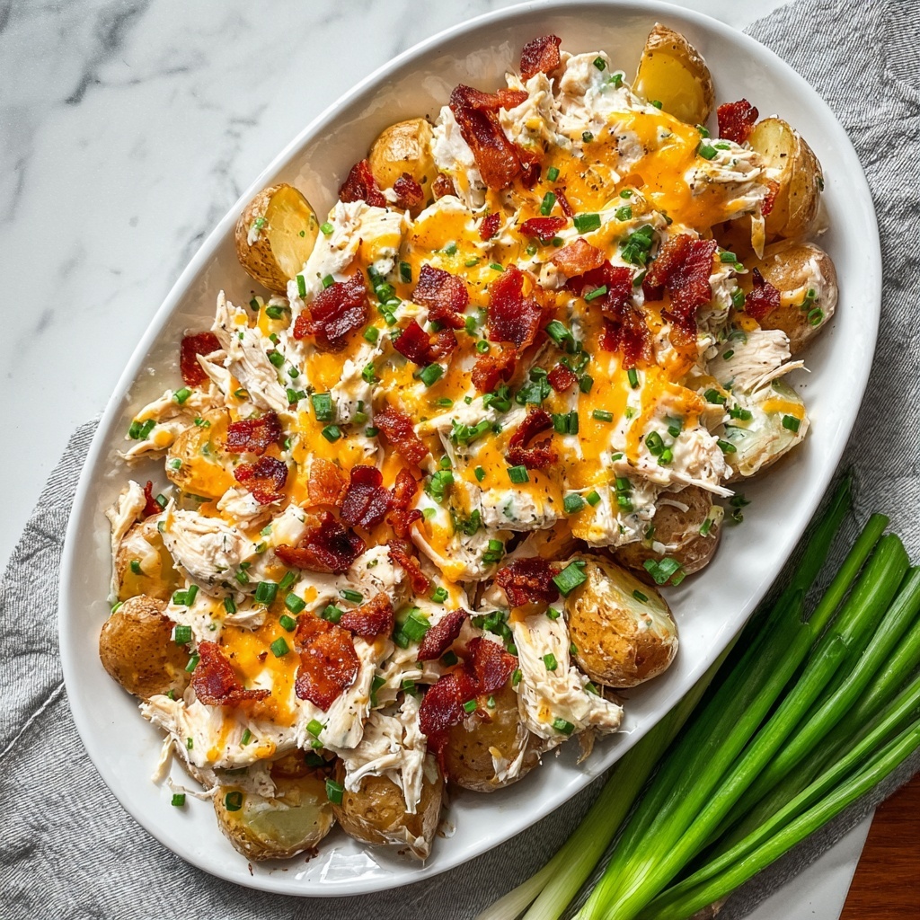 Loaded Potato Ranch Chicken Casserole Recipe - Recipe Image