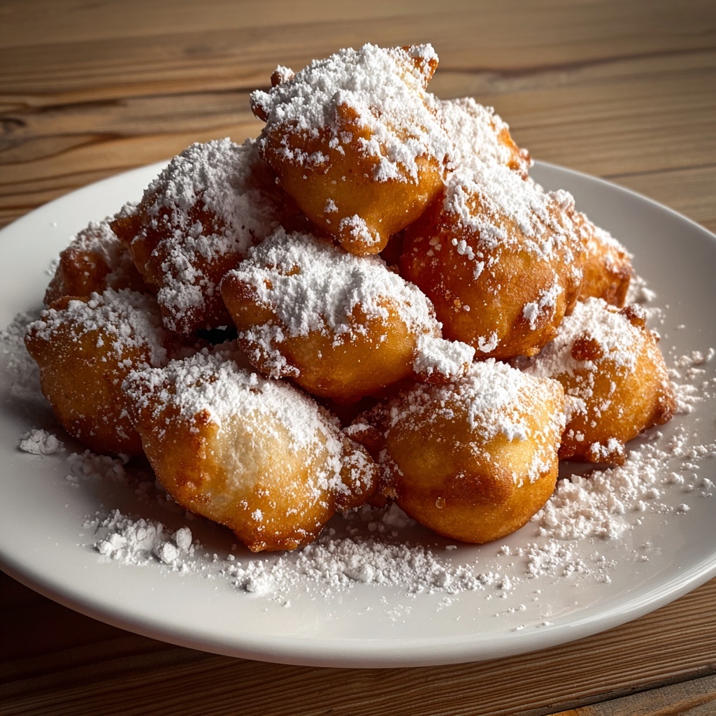 Funnel Cake Bites Air Fryer Style Recipe - Recipe Image