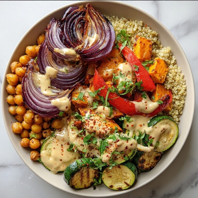 Glow Bowl Roasted Veggie Tahini Yogurt Sauce Recipe