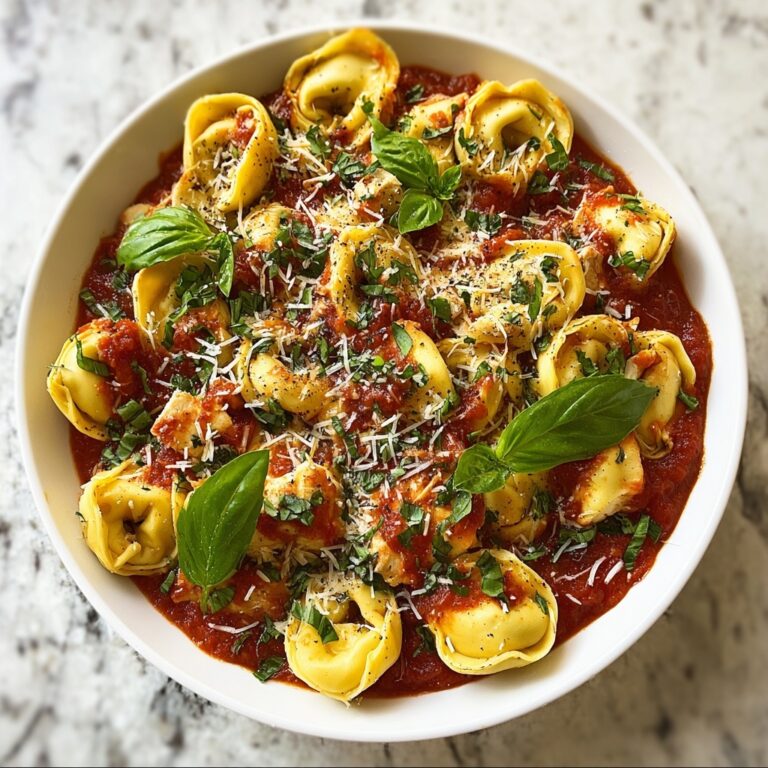 CrockPot Chicken Tortellini with Spinach and Parmesan Recipe