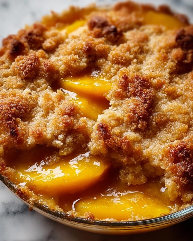 Old Time Oven Peach Cobbler Recipe