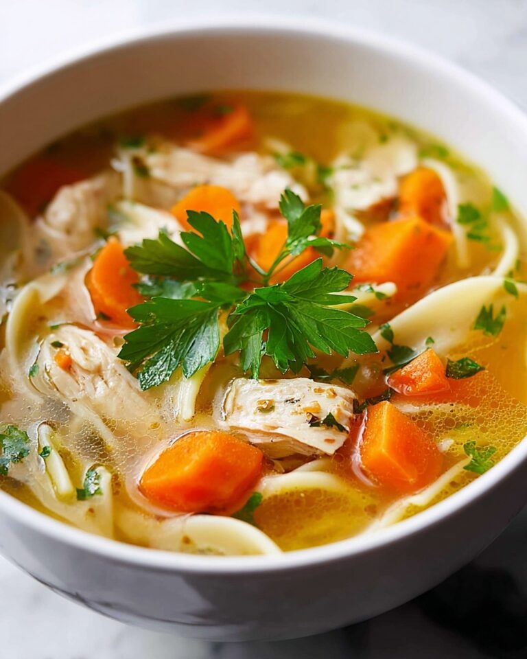 Crockpot Chicken Noodle Soup Recipe