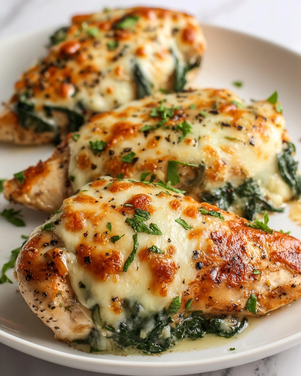 Chicken and Spinach Casserole with Cream Cheese Recipe - Recipe Image