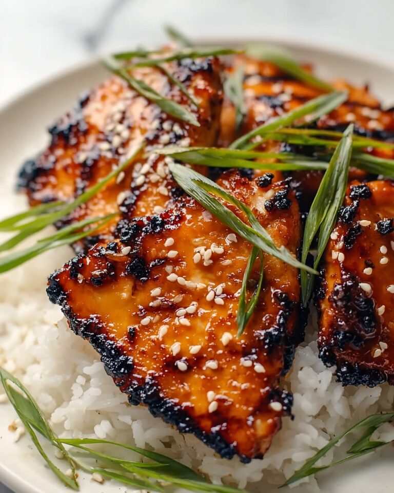 Baked Chicken in Sweet Teriyaki Marinade Recipe