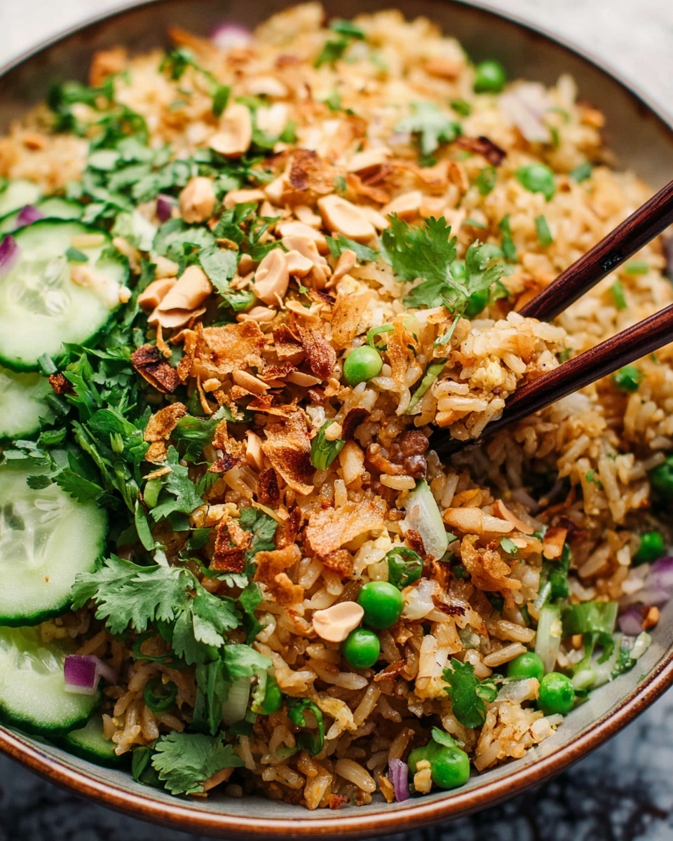 Satay Crispy Rice Salad Recipe - Recipe Image